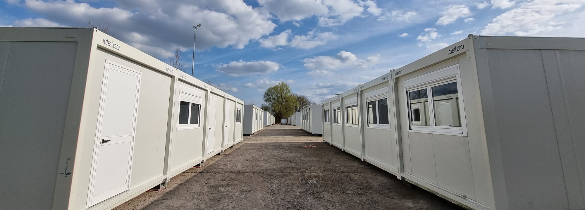 Nooddorp voor Oekraïense vluchtelingen in Mechelen — foto 2