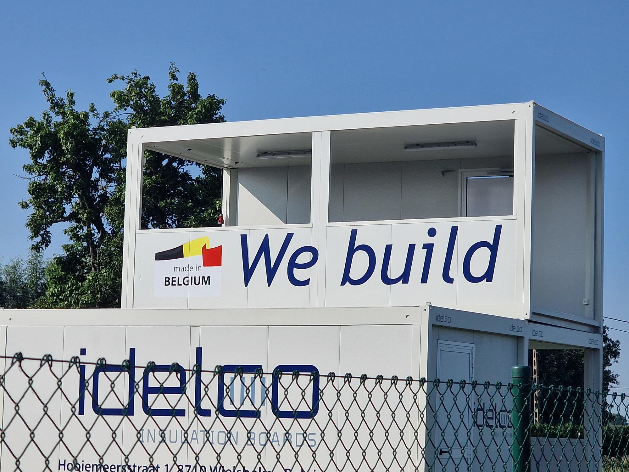 Idelco Tower als VIP-leefruimte op de Omloop van Vlaanderen in Roeselare — foto 1