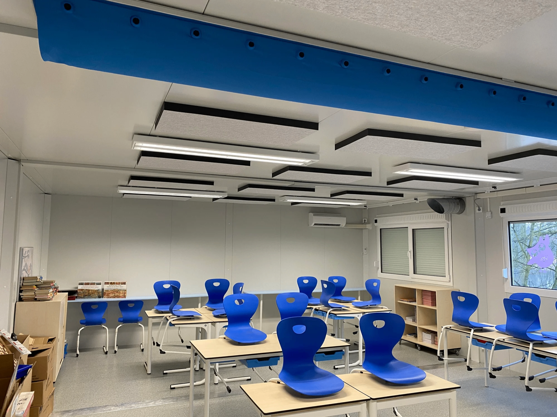 Modulaire klaslokalen voor een school in Nederland — foto 2