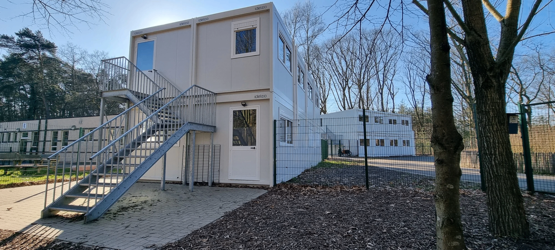 Modulaire klaslokalen voor buitengewoon onderwijs in Limburg — foto 1