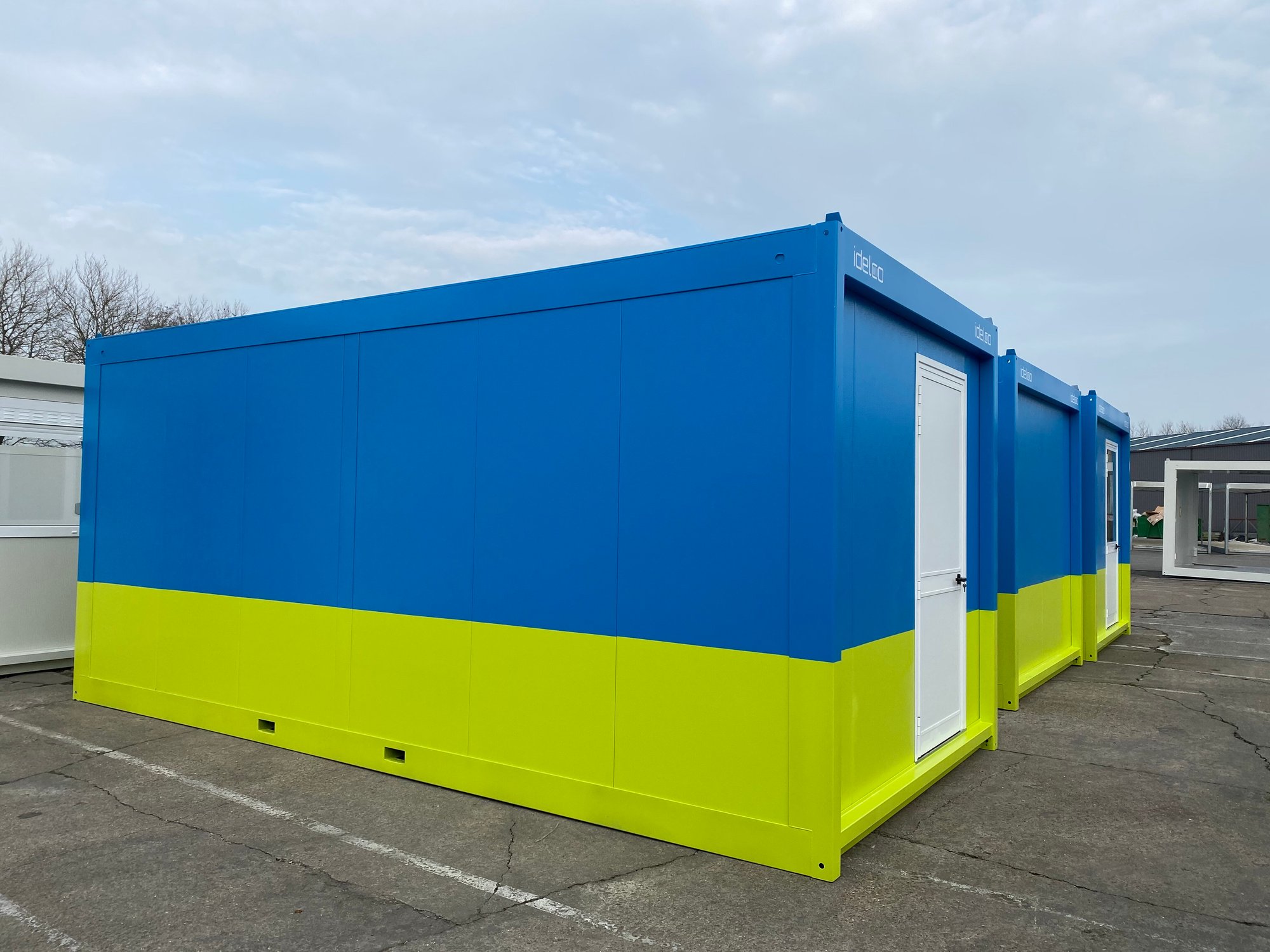 contractor units bouwwerf